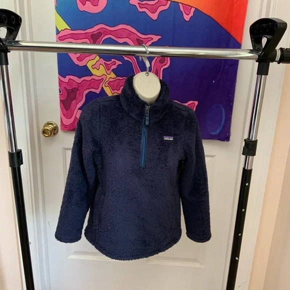 PATAGONIA Los Gatos 1/4 Zip Worn Wear Fleece Pullover (Girl) Size 12